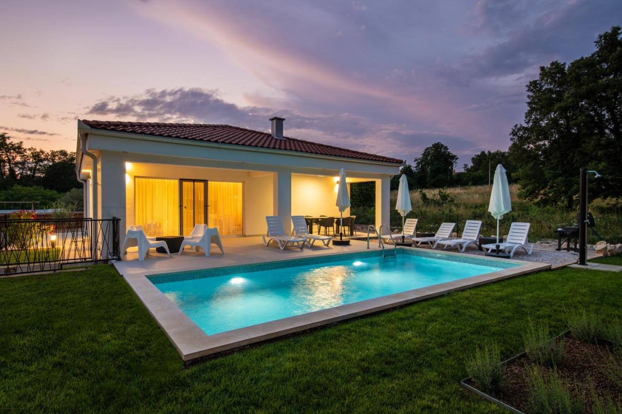 Villa Destiny Nedescina, Istrien, Kroatien Eksteriør billede